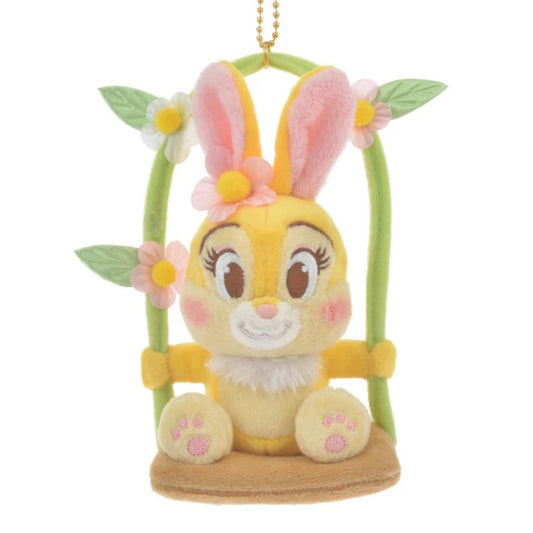 Miss Bunny Swing plush charm