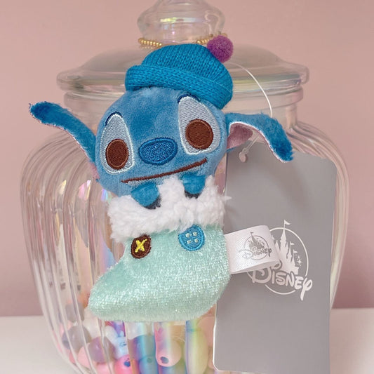 Stitch Winter Socks plush charm