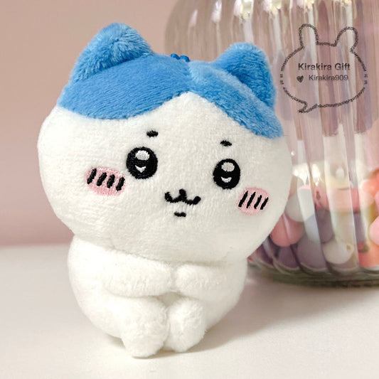 Hachiware Holding Feet plush charm