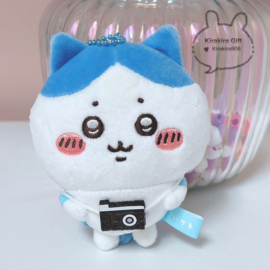 Hachiware Outing plush charm