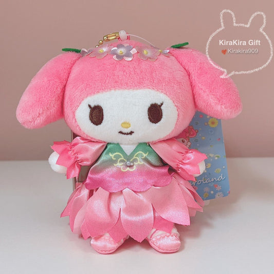 My Melody Hanfu Lotus Dress plush charm