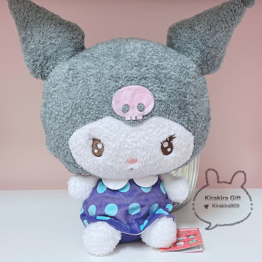 Kuromi Purple Dot Dress Plush Doll