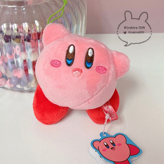 Kirby Blue Tag Green Cord plush charm