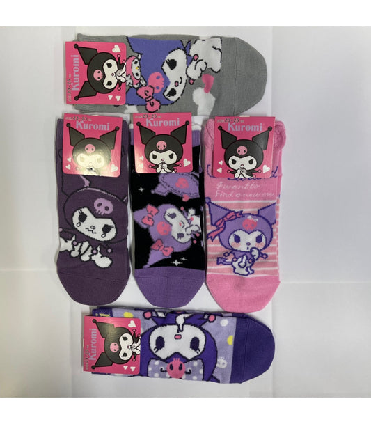 Kuromi 5 Socks Set