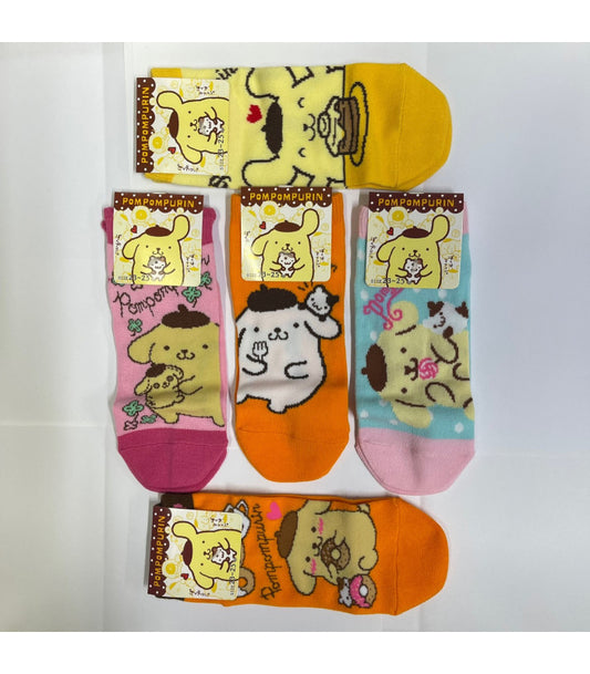 Pompompurin 5 Socks Set