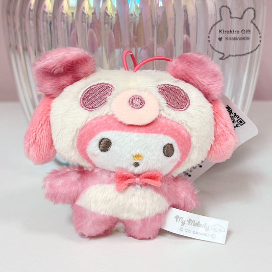 My Melody Panda Hood plush charm