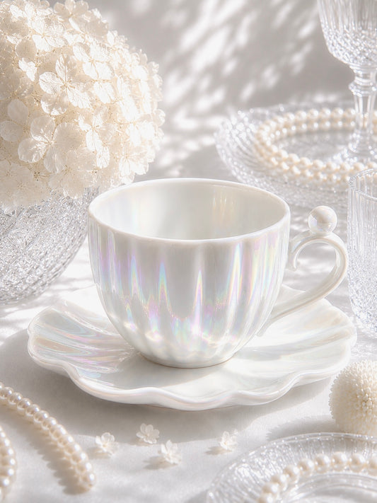 FrancFranc Pearlescent Tea Cup Set 180ml