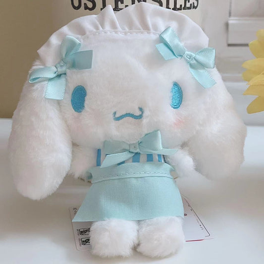Cinnamoroll Striped Maid plush charm