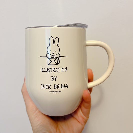 Miffy Stainless Mug 320ml white