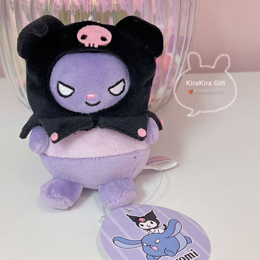 Baku with Kuromi Hood plush charm