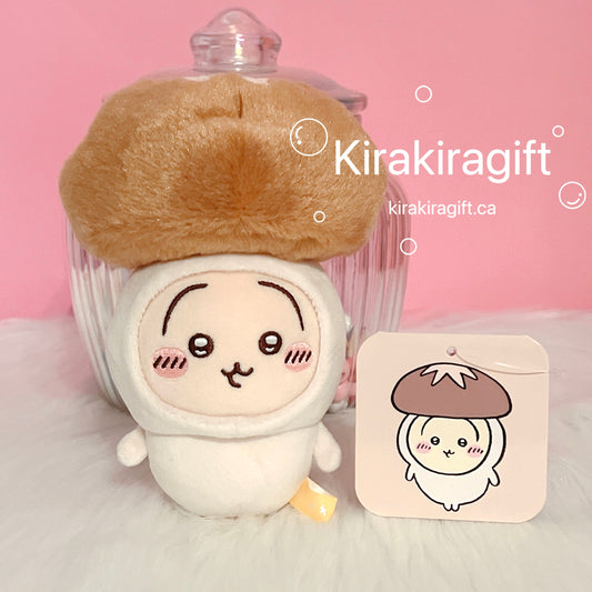 Usagi Mushroom Plush Charm