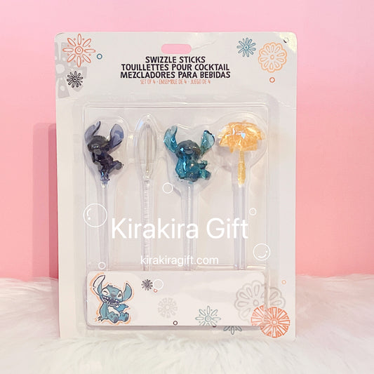 Stitch Swizzle Sticks（ Set of 4) Stirrer