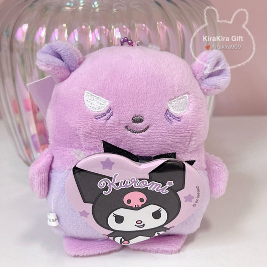 Kuromi Baku Pin plush charm