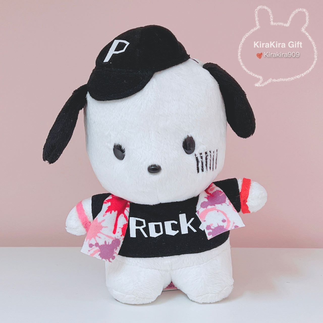Pochacco Rock DJ Plush Doll