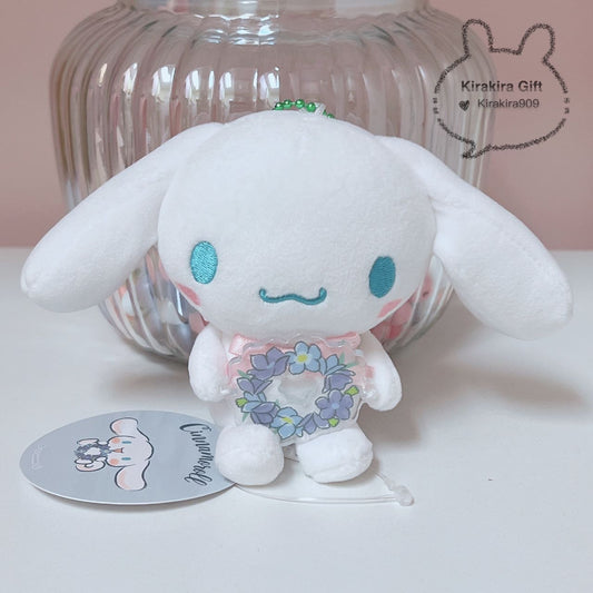 Cinnamoroll Floral Wreath Plush Charm