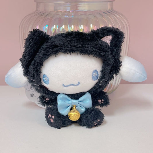 Cinnamoroll Black Cat Bell plush charm