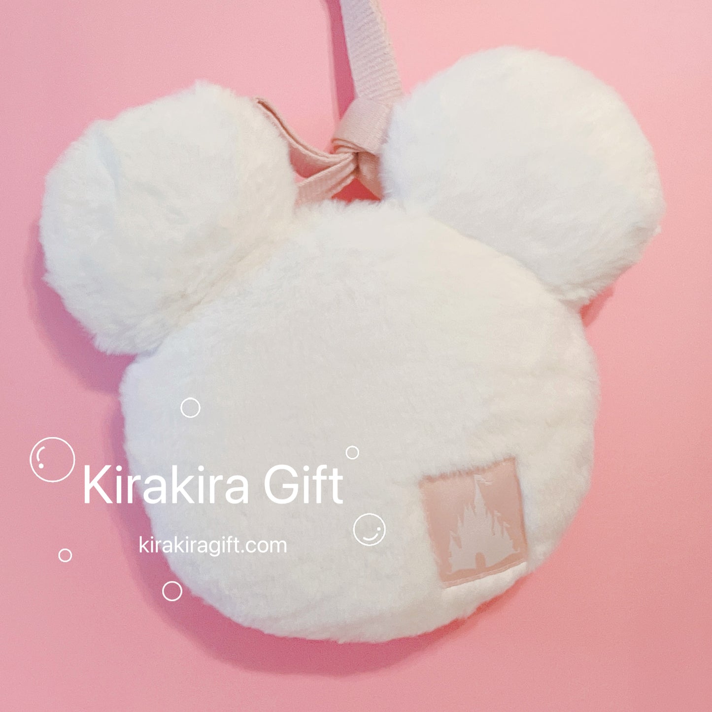 Disney Micky Mouse White Plush Bag