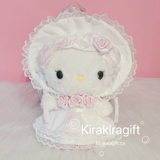 Hellokitty Wedding Dress Plush Charm
