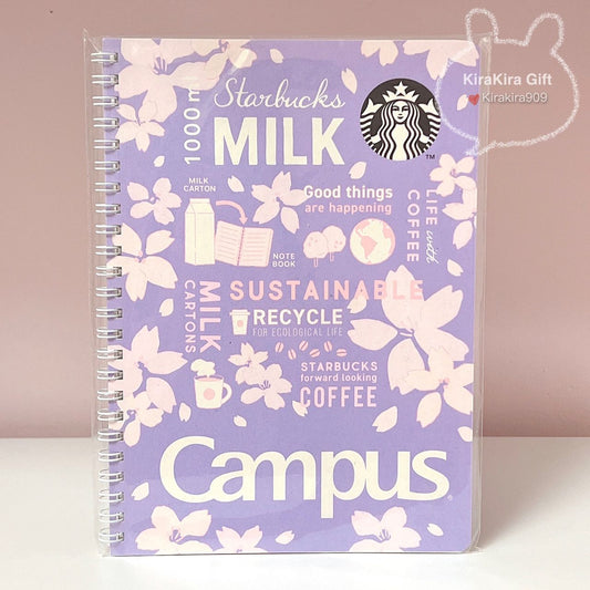 Starbucks Sakura Purple Notebook