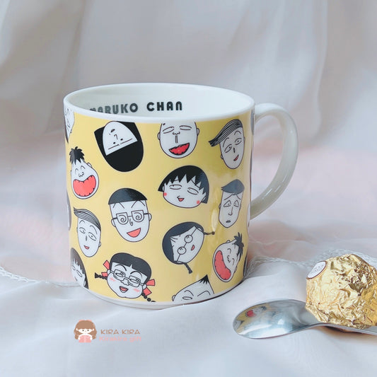 Chibi Maruko Chan Yellow Mug
