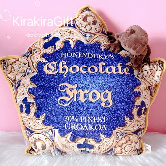 Harry Potter Chocolate Frog Plush Cushion