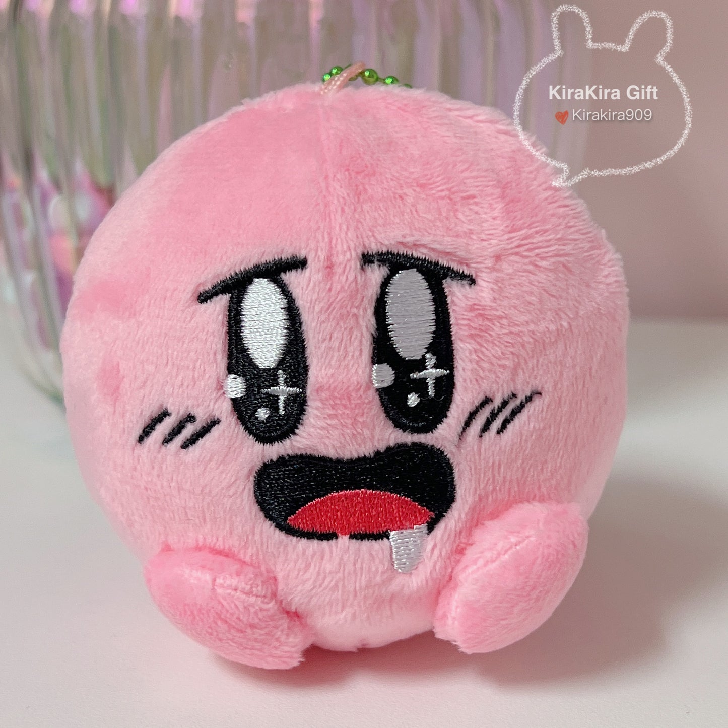 Kirby mouth watering Plush Charm