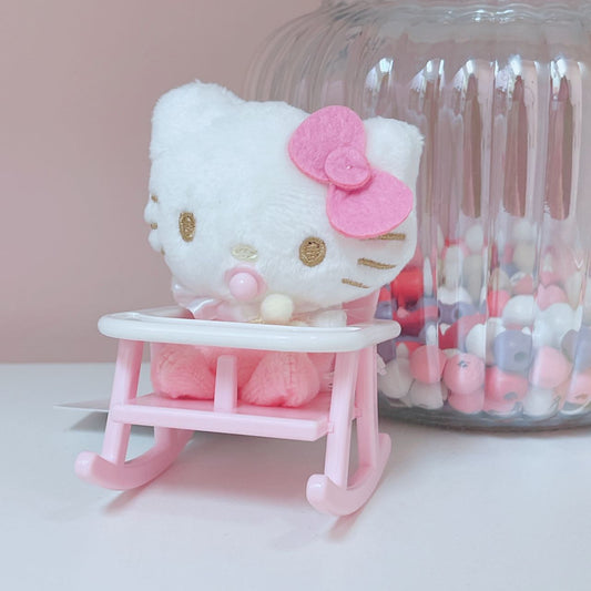 Hello Kitty Baby Rocking Horse plush charm