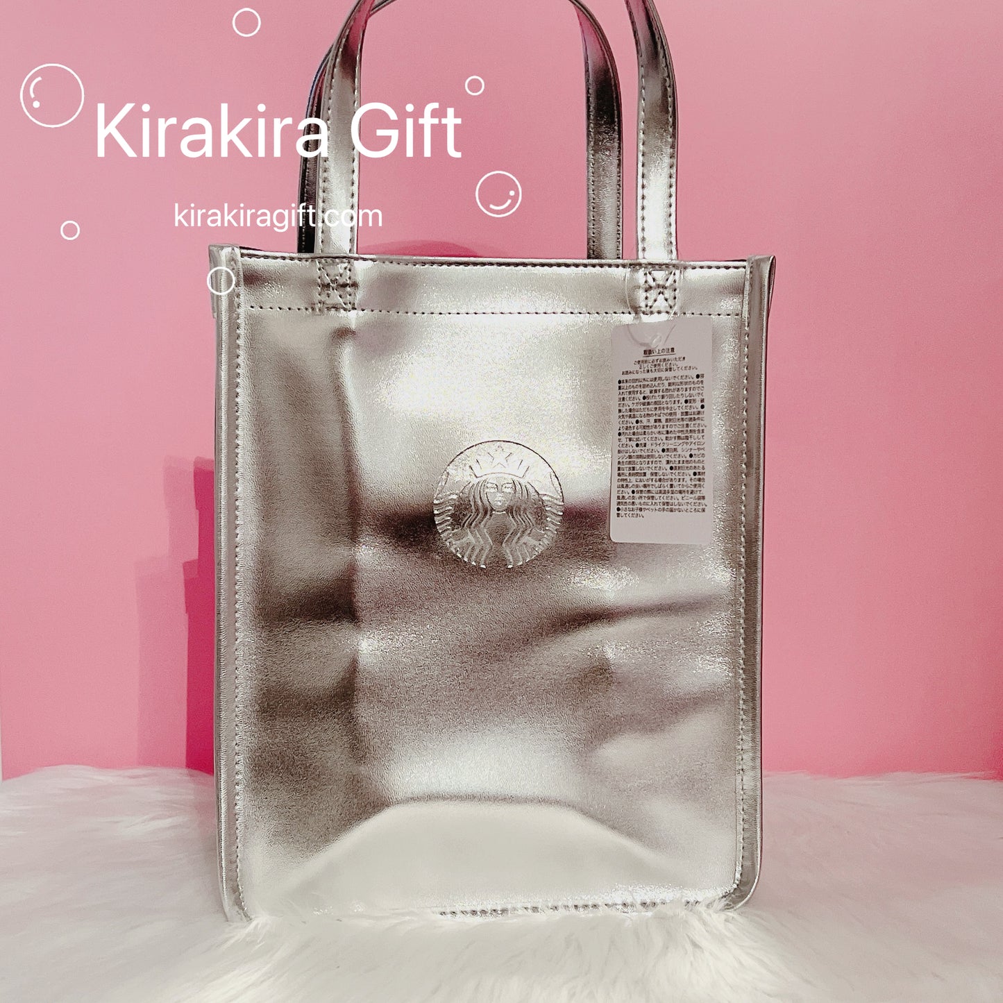 Japan Starbucks Sliver Tote Bag