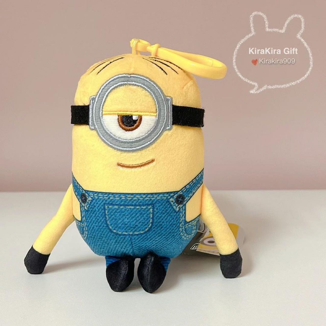 Minion One-Eye Happy plush charm
