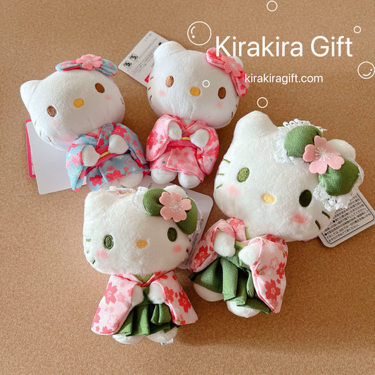 Hello Kitty Pink Sakura Kimono Plush Charm