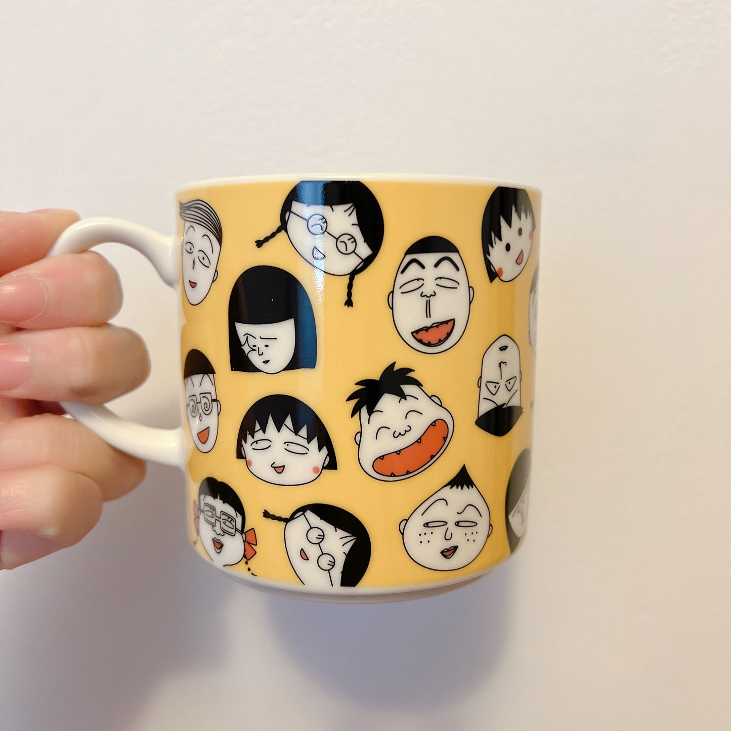 Chibi Maruko Chan Yellow Mug