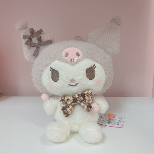 Kuromi Winter Checkered plush doll