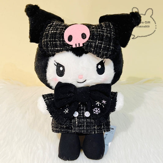 Kuromi Black Chanel-Style plush doll