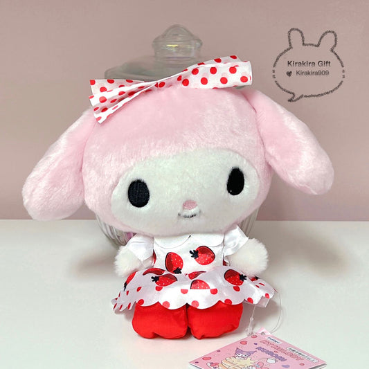 My Melody Milk Strawberry plush doll