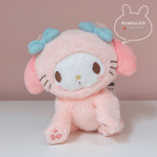 My Melody Healing Cat plush charm