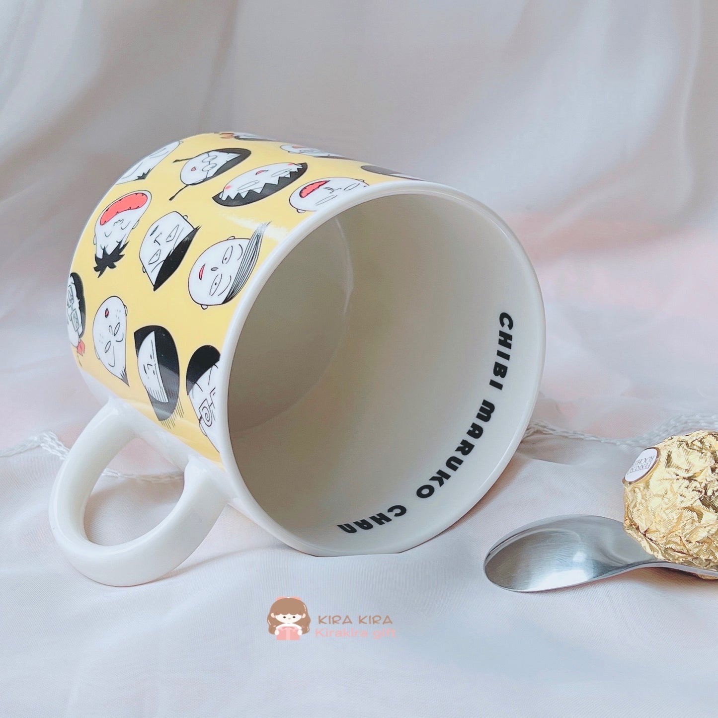Chibi Maruko Chan Yellow Mug