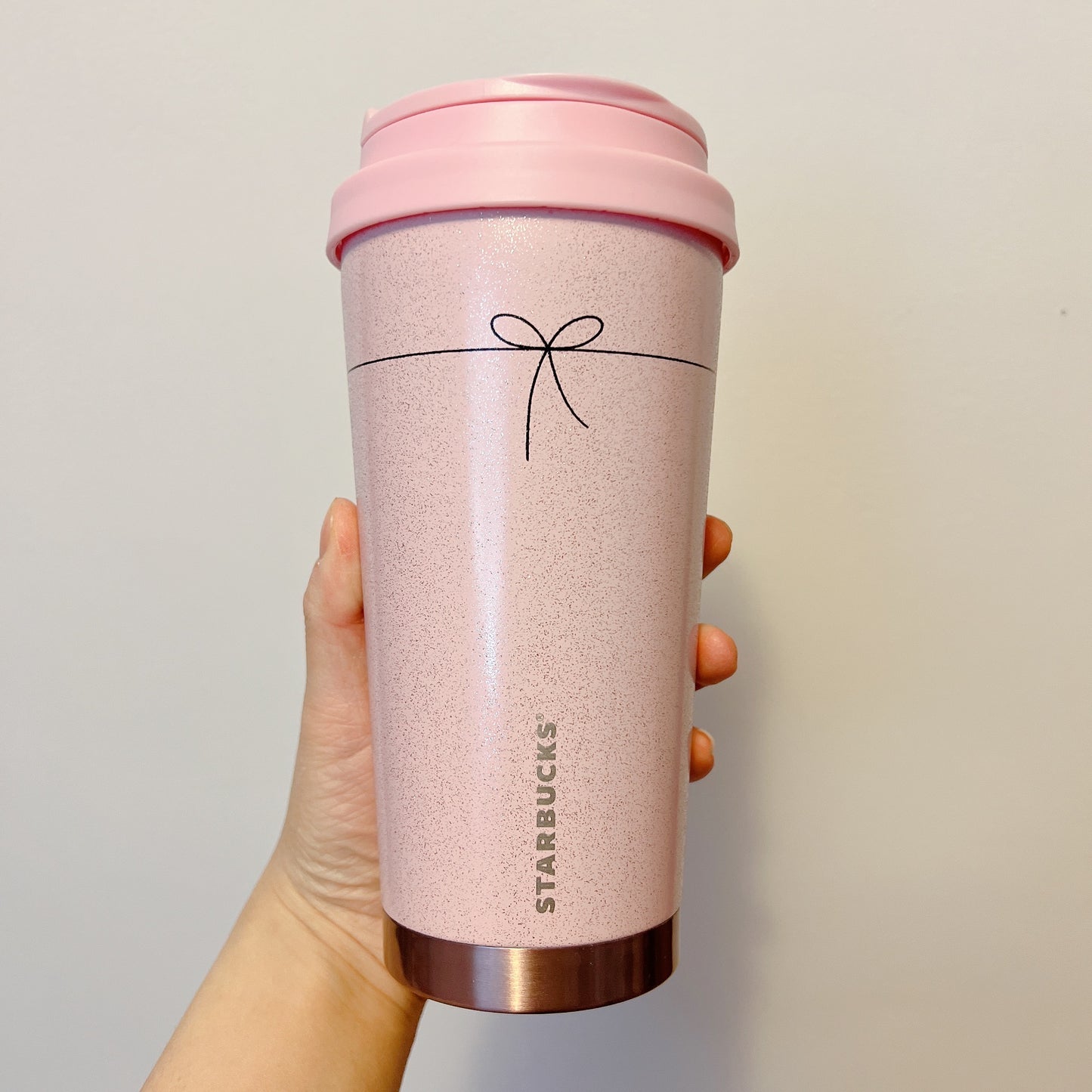 Japan Starbucks Pink Stainless Steel Vacuum Insulated Tumbler