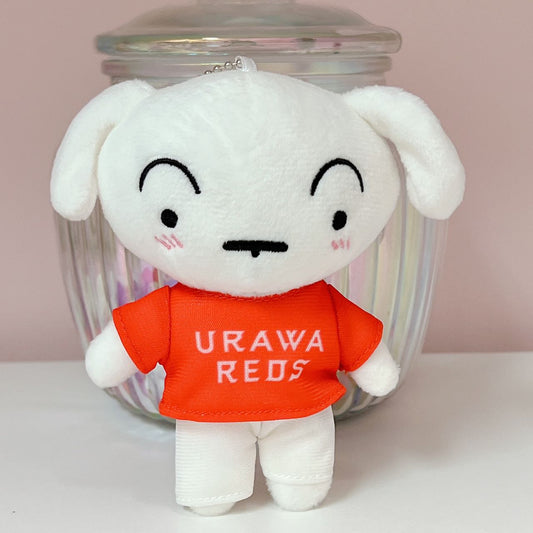 Crayon Shin-chan Shiro Red Cloth plush charm