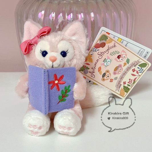 Linabell Autumn Reading Plush Charm