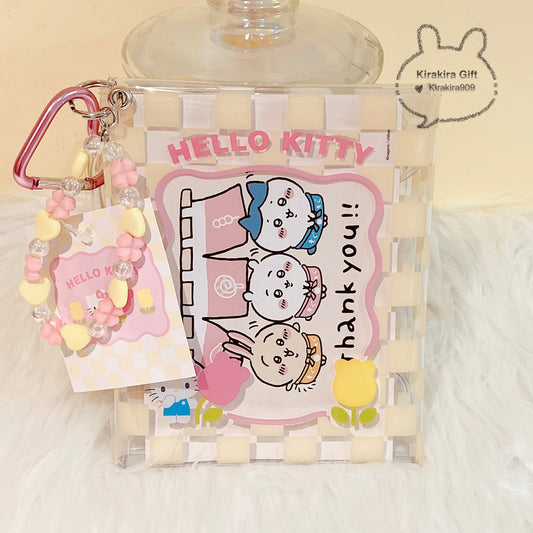 Hello Kitty Water proof bag（ Photo Frame pendant)