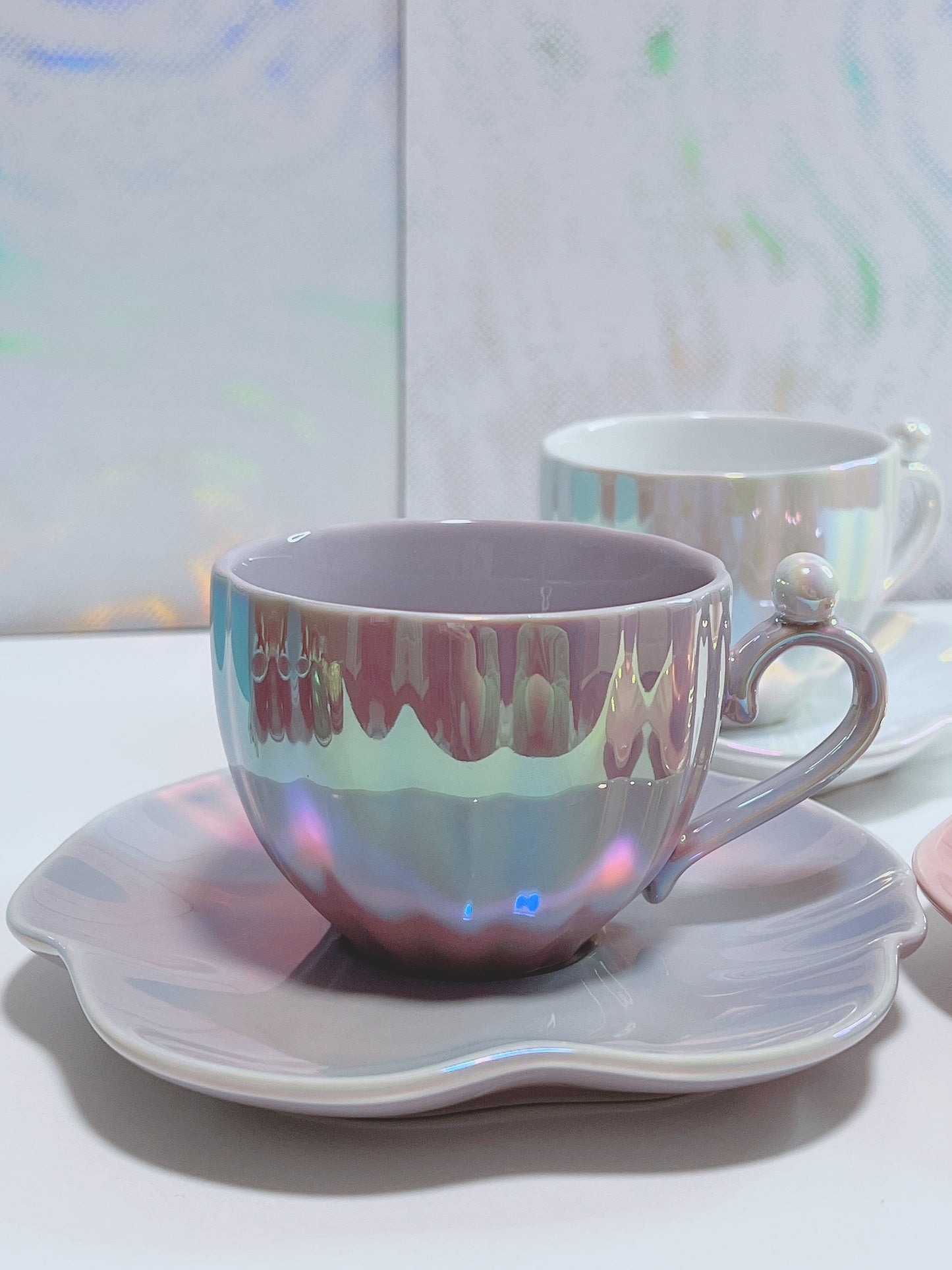 FrancFranc Pearlescent Tea Cup Set 180ml