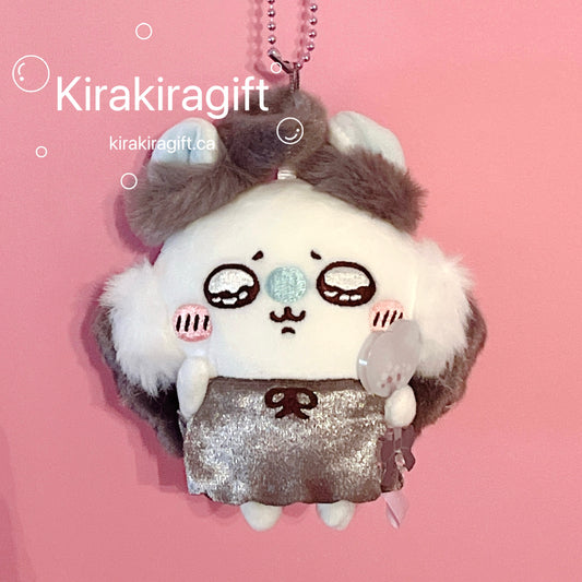 Momonga Black Angel Plush Charm