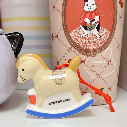 Starbucks Horse Pendent