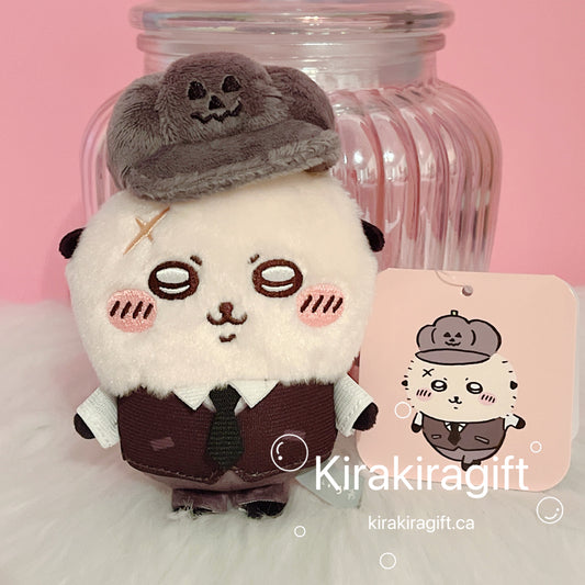 Rakko Black Pumpkin Plush Charm