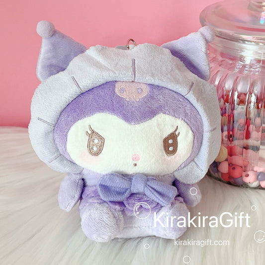 Kuromi Card Holder plush charm
