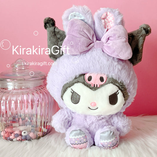 Kuromi Easter Egg Bunny plush doll