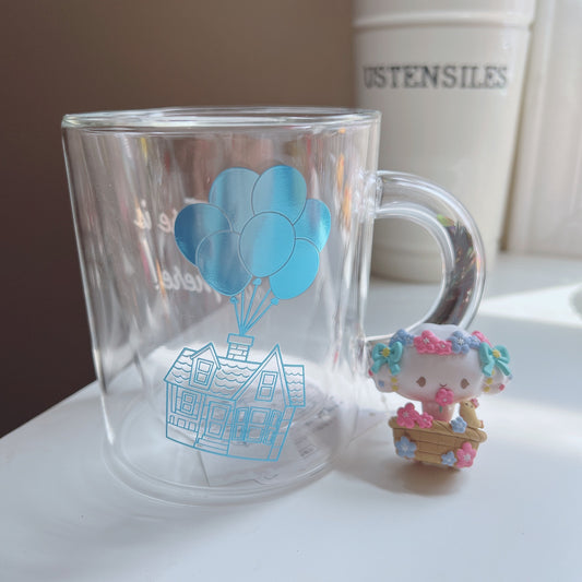 Tyoko DIsney UP Glass cup