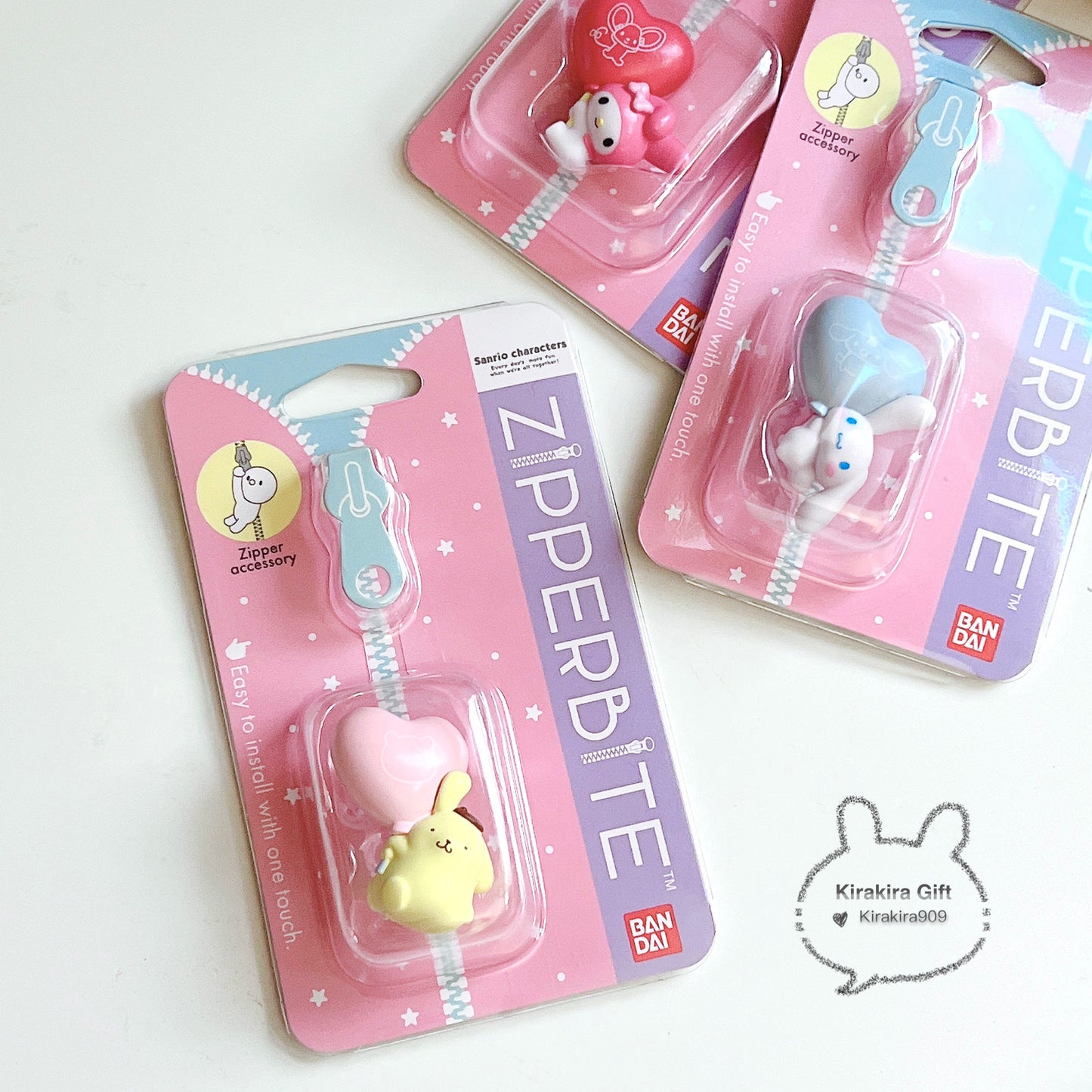 Pompompurin Zipper Bite