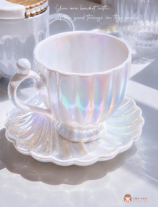 FrancFranc Pearlescent Tea Cup Set 220ml
