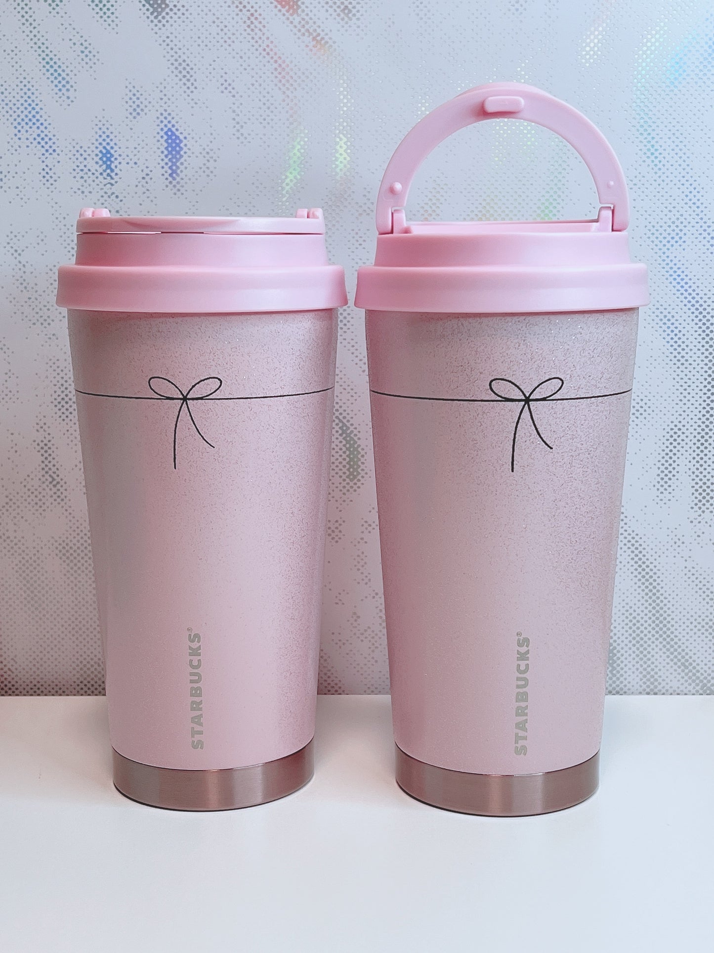 Japan Starbucks Pink Stainless Steel Vacuum Insulated Tumbler